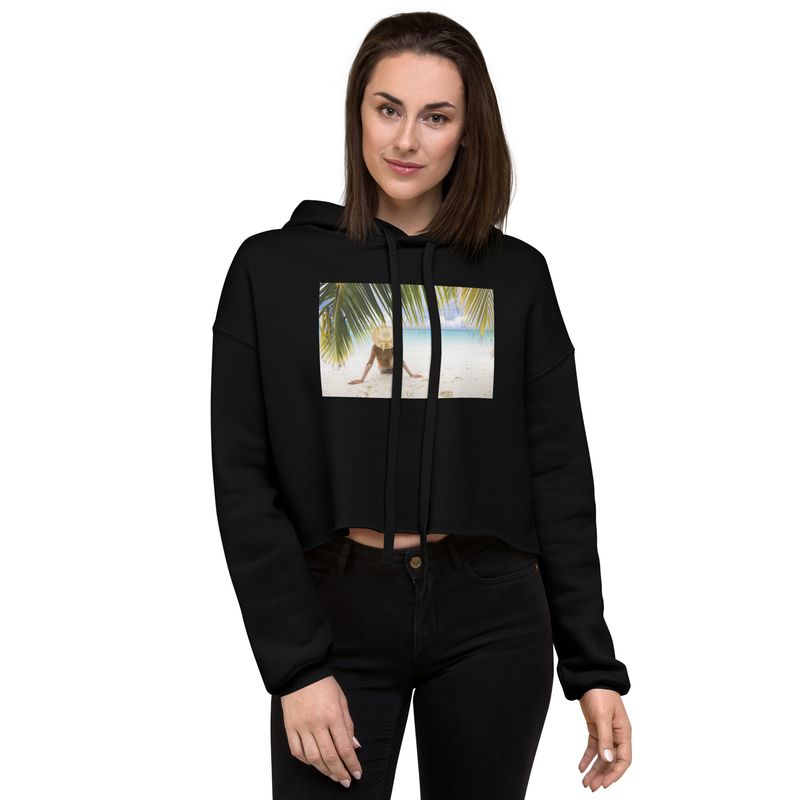 City Glory-Maldives Moments Crop Hoodie