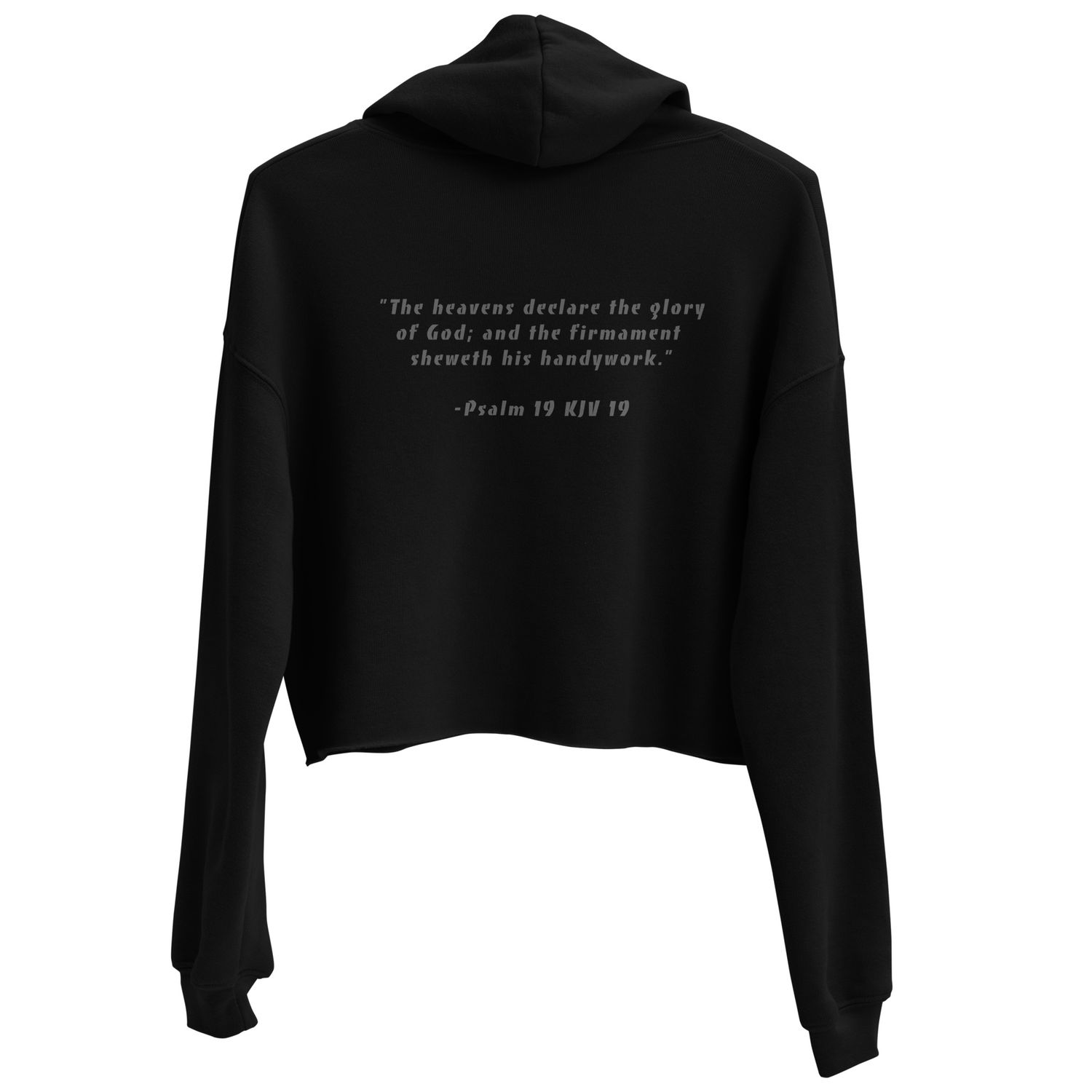 City Glory-Maldives Moments Crop Hoodie (w/Psalm 19:1-2 on back)
