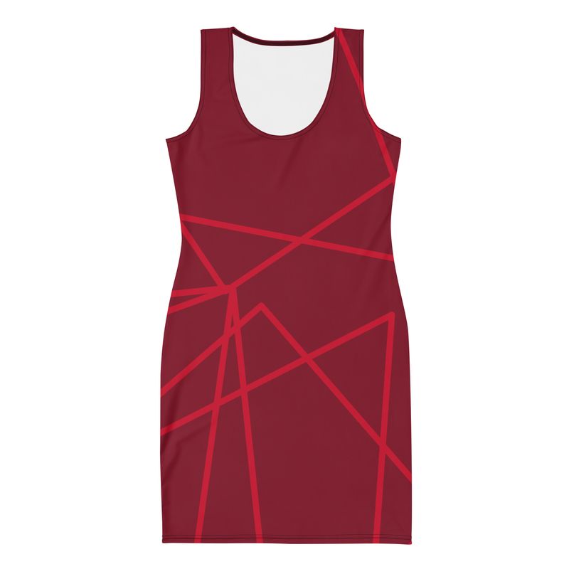 City Glory- Toronto Abstract Bodycon dress