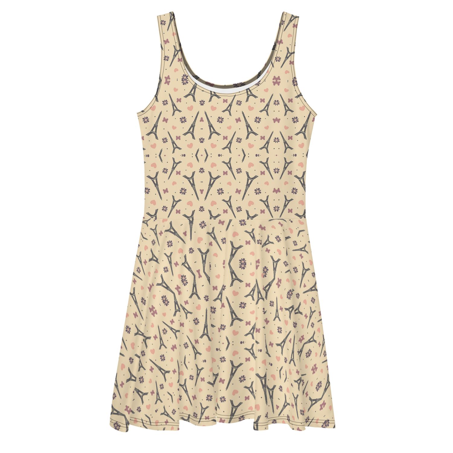 City Glory-Paris Moments Skater Dress