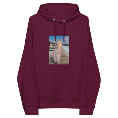 City Glory-Maldives Life Moments Unisex eco raglan hoodie