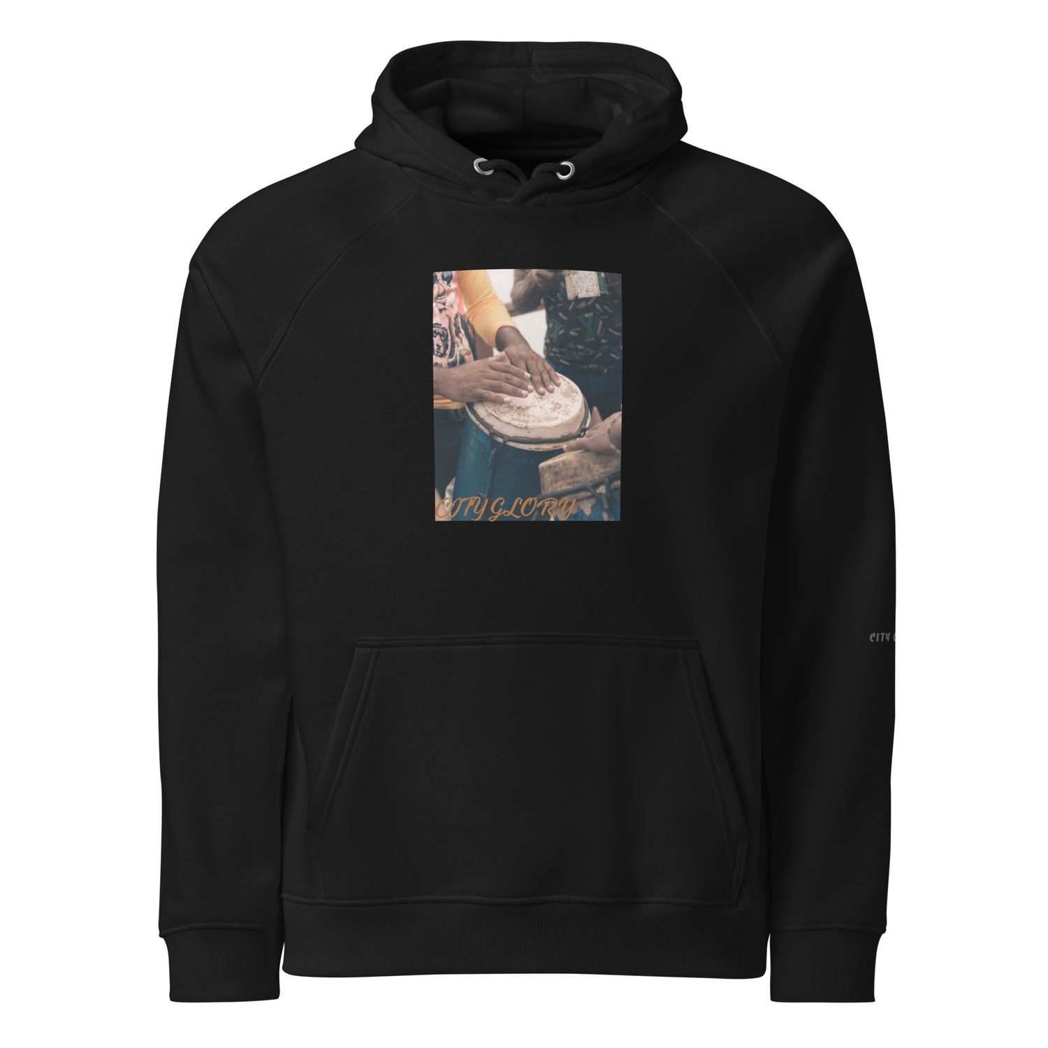 City Glory-Los Angeles Moments Unisex eco raglan hoodie