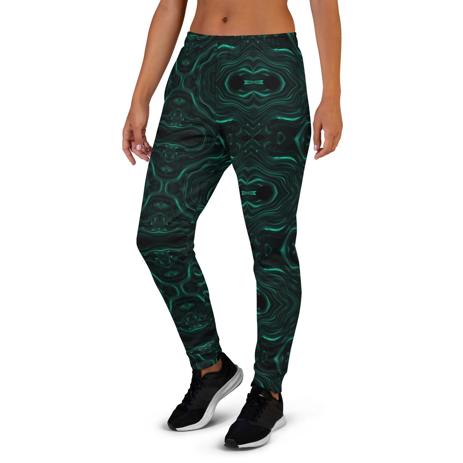 City Glory-Bogota Emerald Motif Women&#39;s Joggers