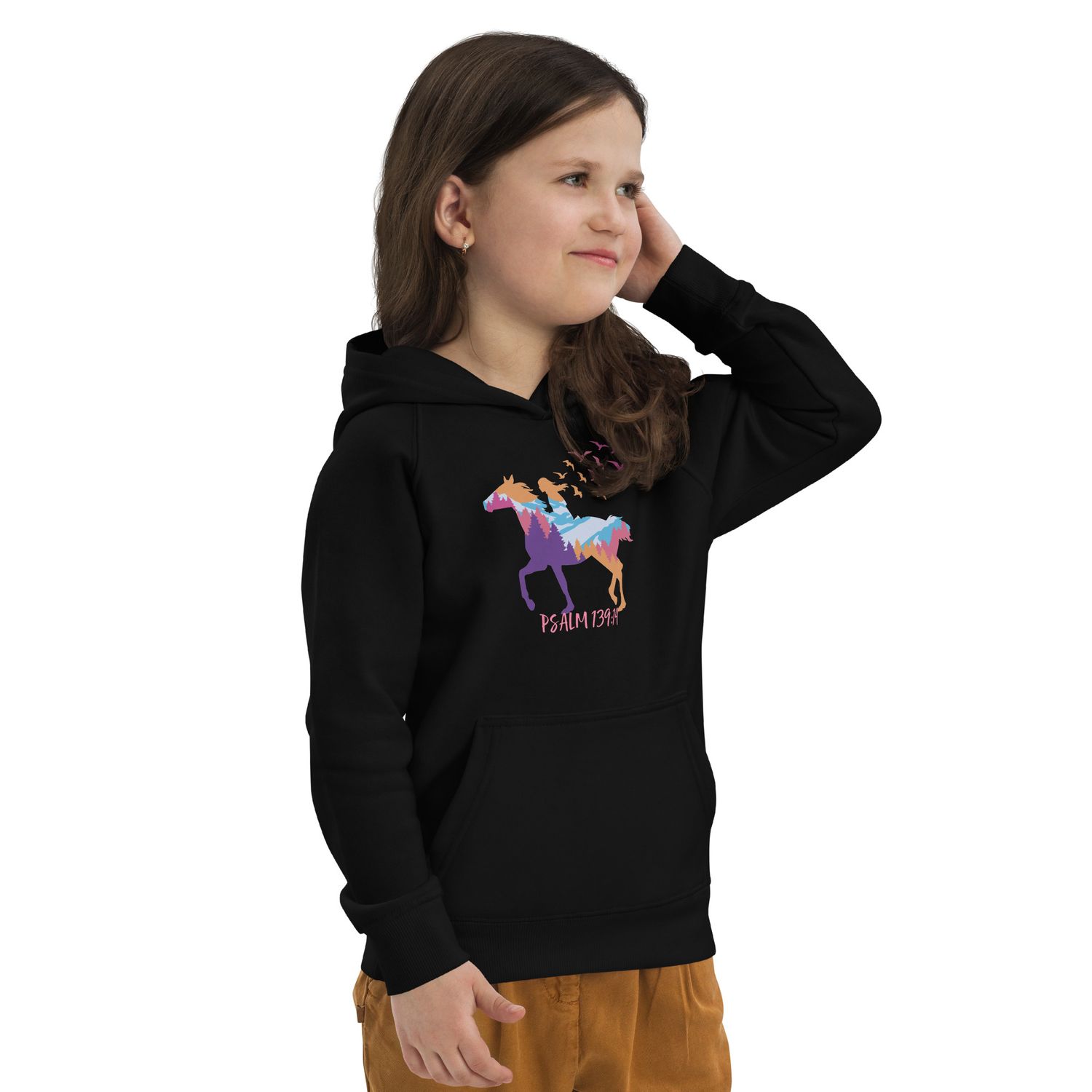 City Glory-Wonderfully Made Moments (Psalm 139:14) Kids eco hoodie