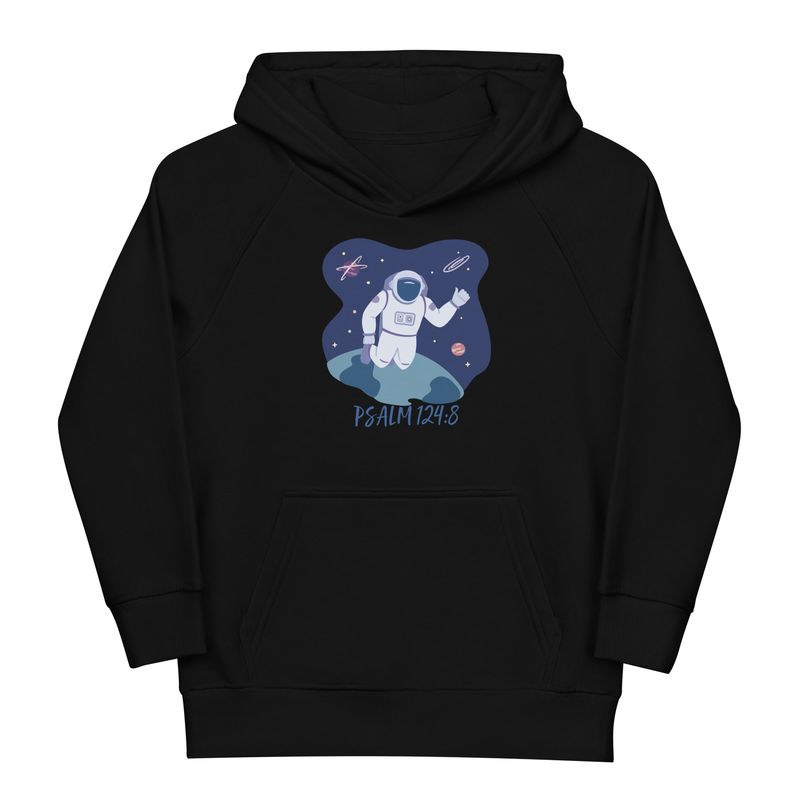City Glory-Heaven &amp; Earth Moments (Psalm 124:8) Kids eco hoodie