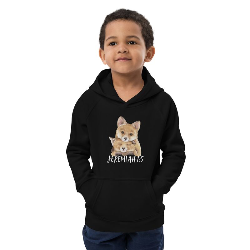City Glory- Moments (Jeremiah 1:5) Kids eco hoodie