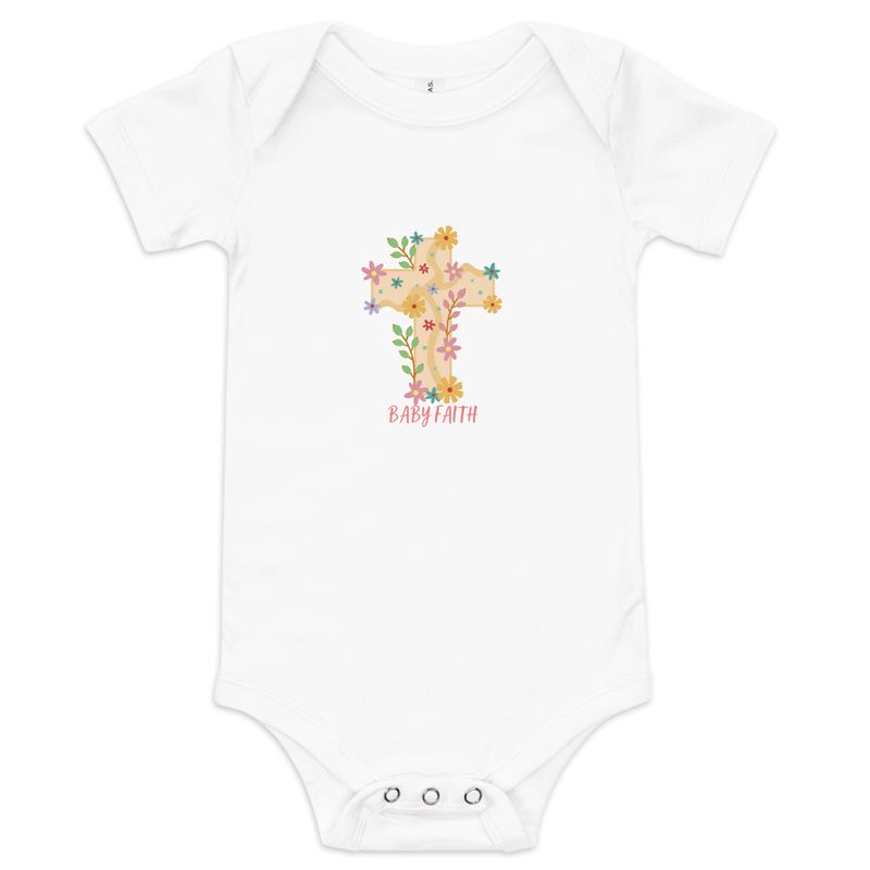 City Glory- Baby Faith Moments (Baby short sleeve one piece)
