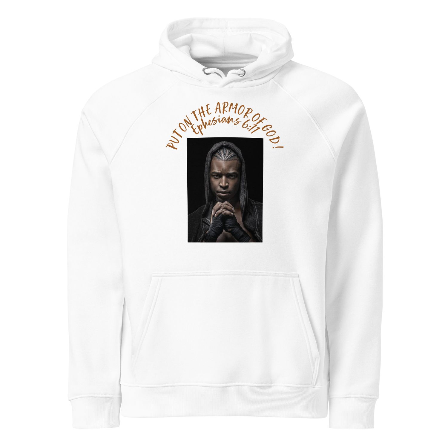 City Glory-Armor of God Moments (Ephesians 6:11) Unisex eco raglan hoodie