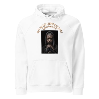 City Glory-Armor of God Moments (Ephesians 6:11) Unisex eco raglan hoodie