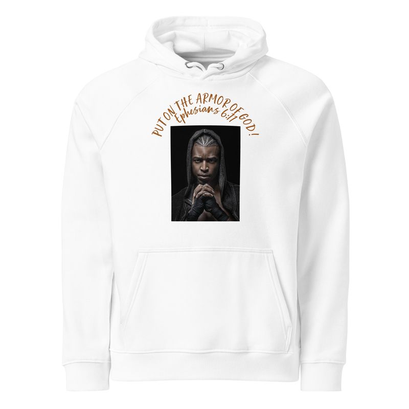 City Glory-Armor of God Moments (Ephesians 6:11) Unisex eco raglan hoodie