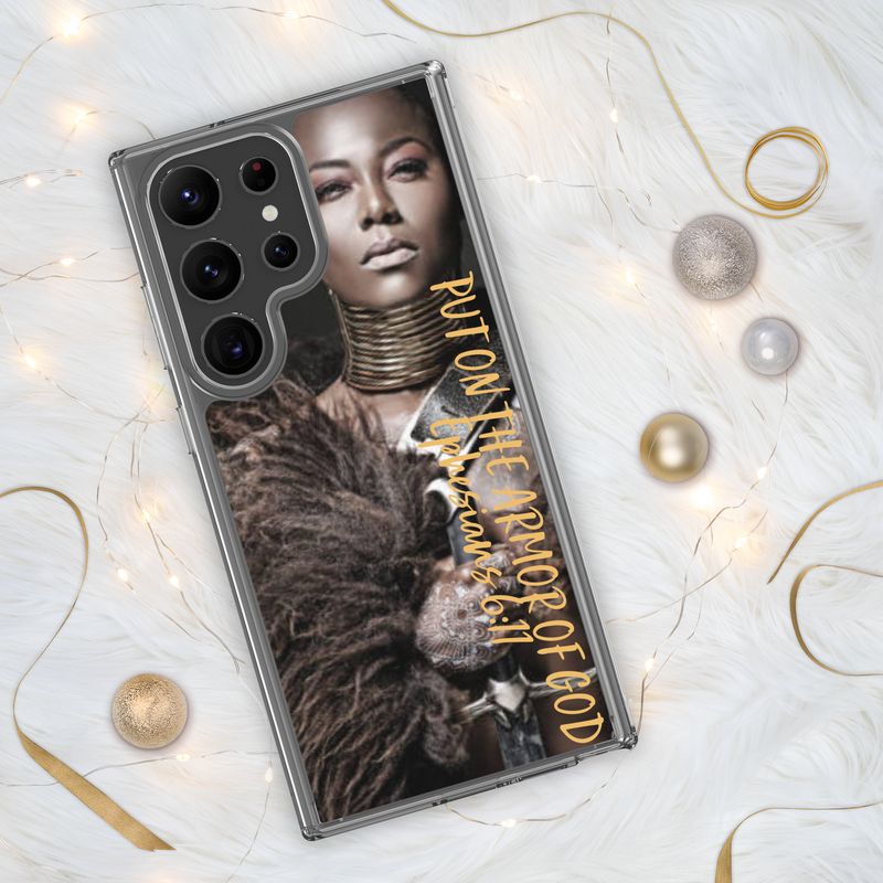 City Glory-Armor of God (Ephesians 6:11) Clear Case for Samsung®