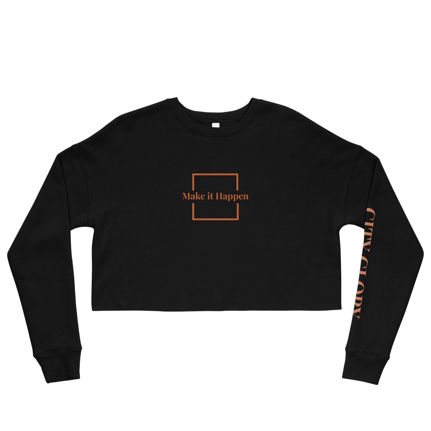 Make It Happen Abstract (Crop Sweatshirt)