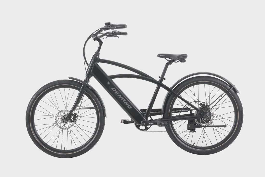 DENAGO CRUISER MODEL 1 TOP-TUBE EBIKE Black