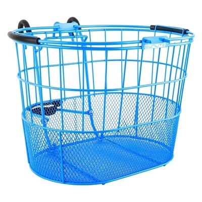 BASKET SUNLT FT WIRE/MESH OVAL L/O STD BU w/BRACKET