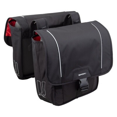 BAG BASIL PANNIER SPORT DESIGN DOUBLE UBS BK