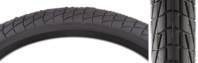 TIRE SUNLT UTILIT 18x1.95 BK/BK CONTACT 4604 WIRE