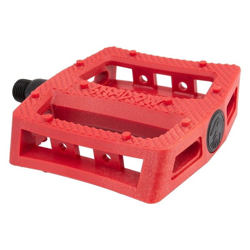 PEDALS TSC MX RAVAGER PLASTIC 9/16 RD