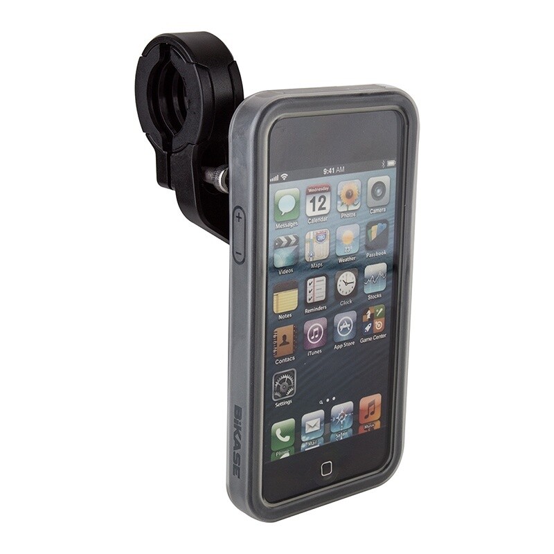 HBAR MOUNT BIKASE GOKASE CELL PHONE HOLDER iPHONE 5-5S BK