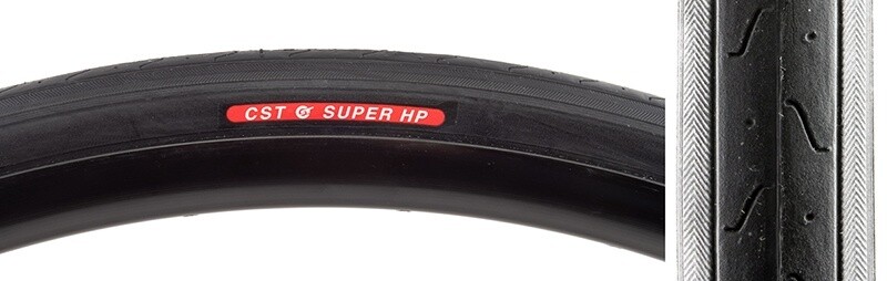 TIRE SUNLT 700x25 CST740 BK/BLK S-HP WIRE