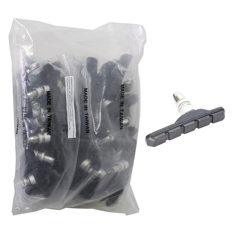 BRAKE SHOES SUNLT ATB V BULK BK CONTAINS 2 BAGS 25 LEFT 25 RIGHT BGof25pr