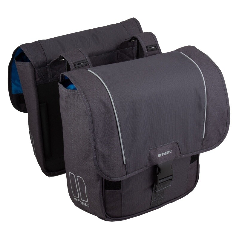 BAG BASIL PANNIER SPORT DESIGN DOUBLE UBS GY