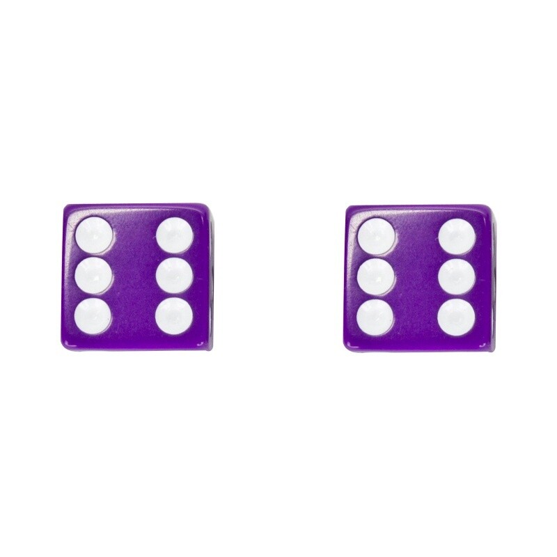 VALVE CAPS TRIKTOPZ DICE PUR 1pr/PK