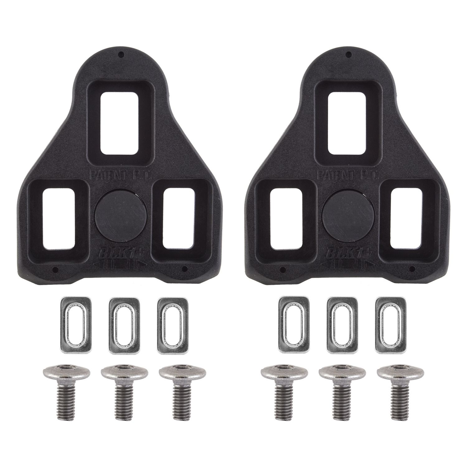 PEDAL CLEAT EXUSTAR BLK1 DELTA LOOK FIXED