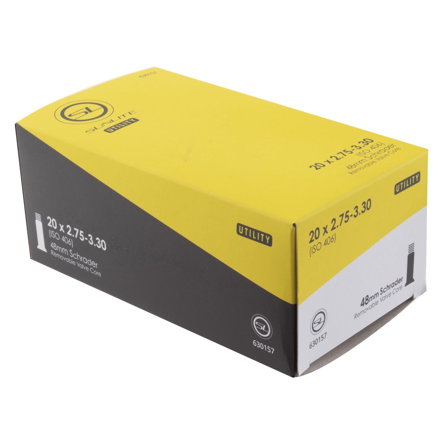 TUBE SUNLT UTILIT 20x2.75-3.30 SV48 FFW73mm