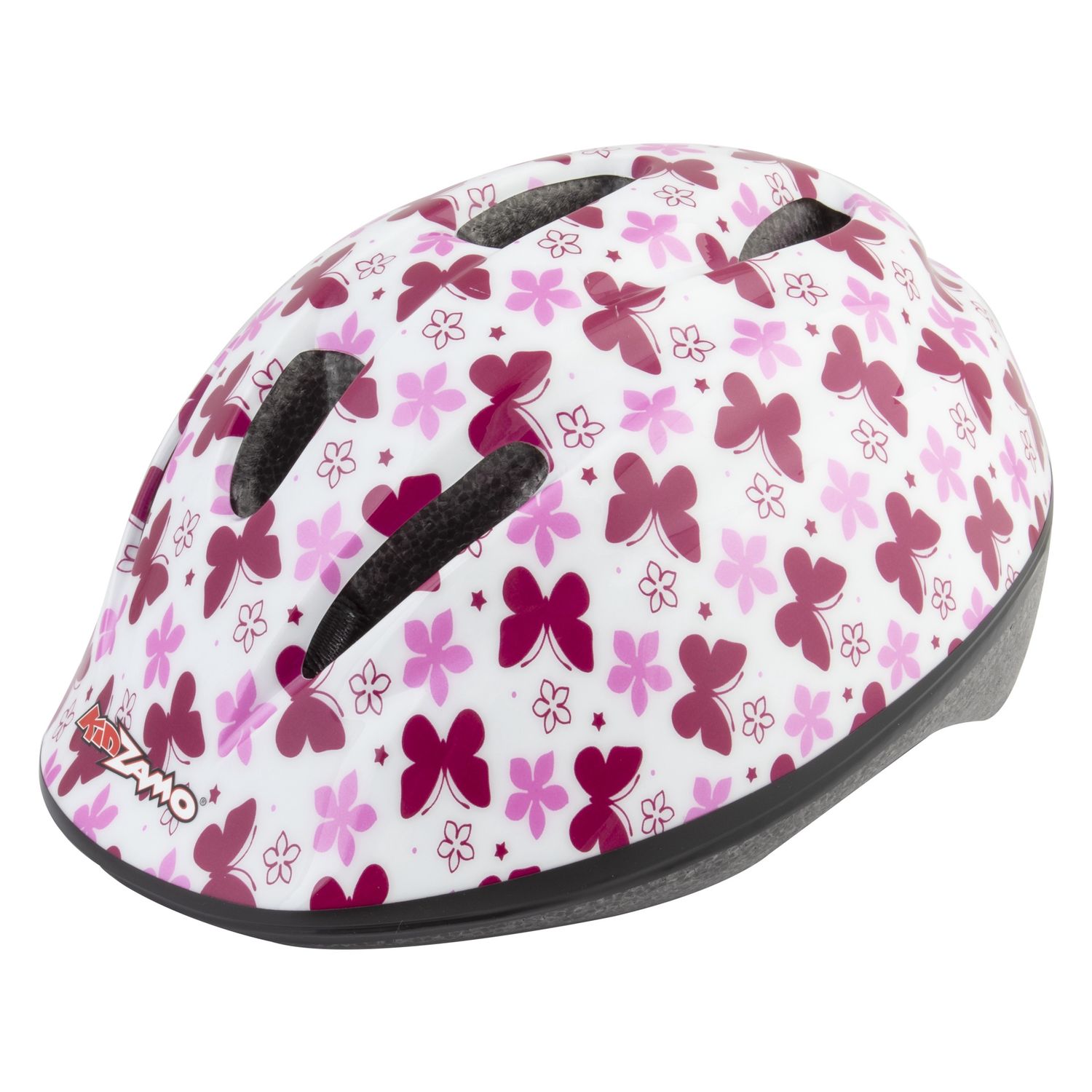 HELMET KIDZAMO BIKE SM-MD BUTTERFLY PK