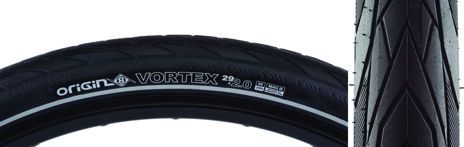 TIRE OR8 VORTEX 29x2.00 WIRE BELT BK/BK/REF