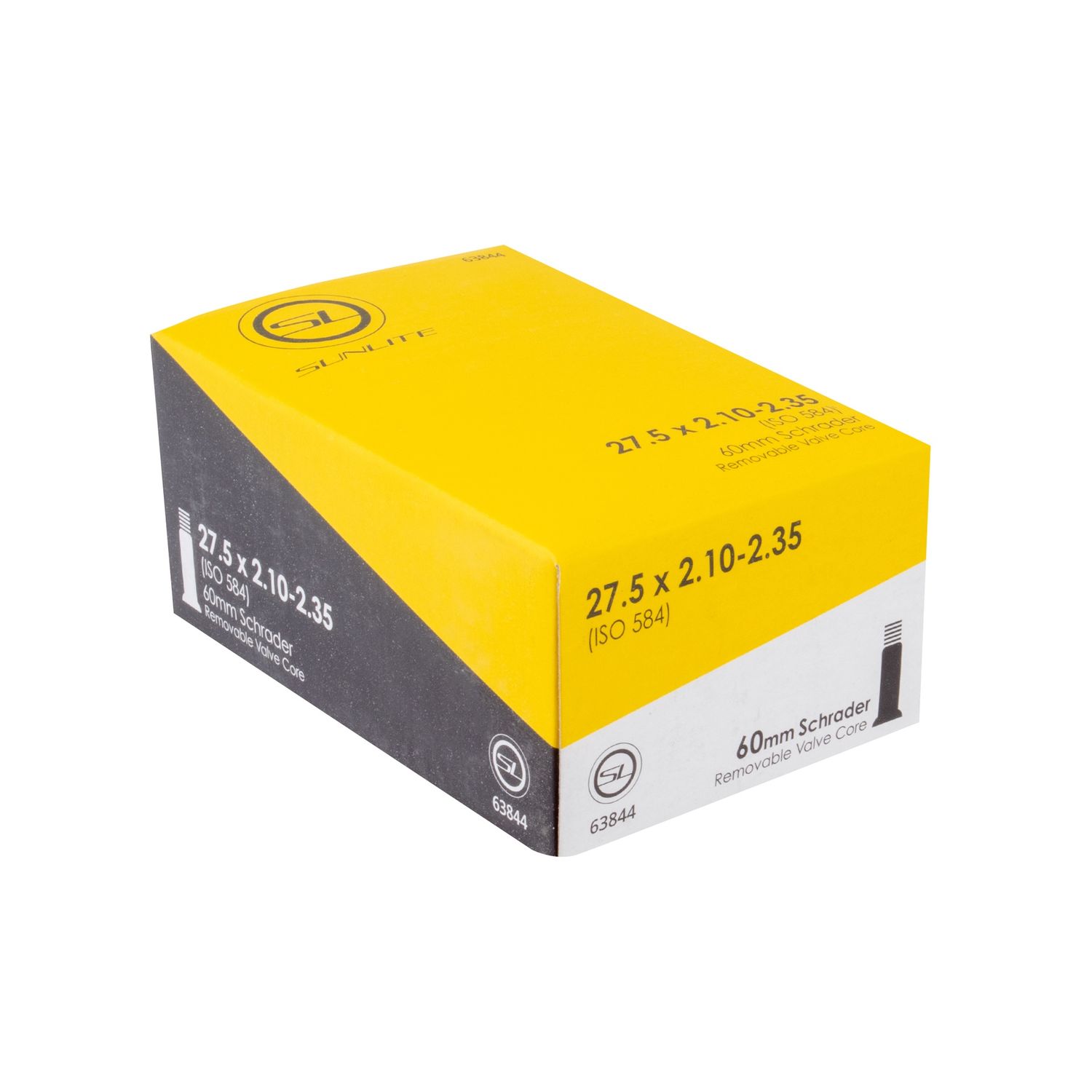 TUBE SUNLT 27.5x2.10-2.35 SV60 FFW56mm