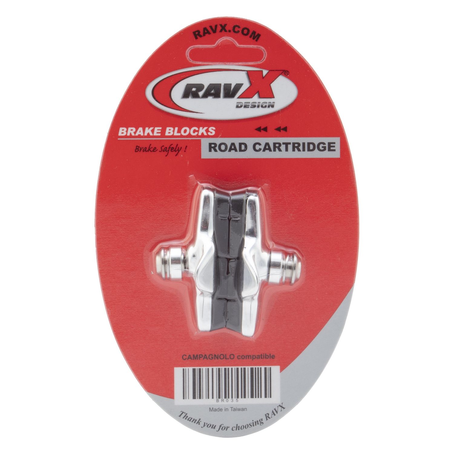 BRAKE SHOES RAVX ROAD CARTRIDGE CAMPAGNOLO pad