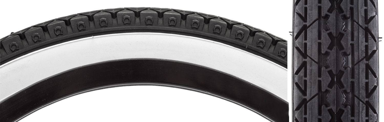 TIRE SUNLT 26x2x1-3/4 S7 CST241 BK/WHTCR UISER WIRE