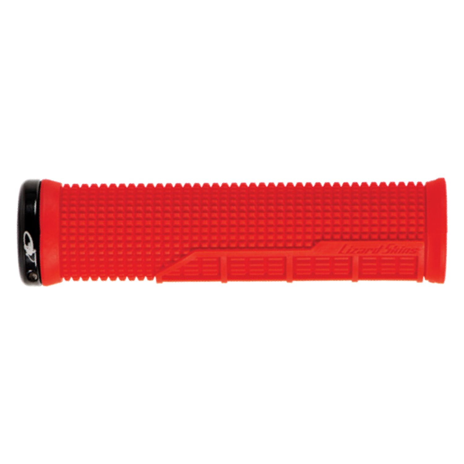 GRIPS LIZARD LOCK-ON MACHINE SGL CLAMP RD/BK