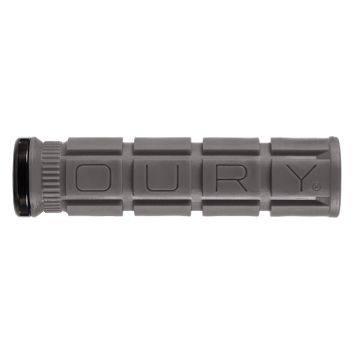 GRIPS OURY MTN LOCK-ON SGL CLAMP GY/BK