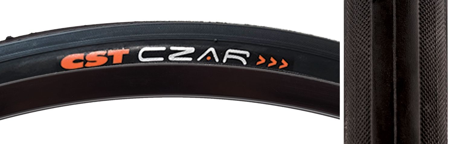 TIRE CSTP CZAR 700x23 BK/BK  WIRE