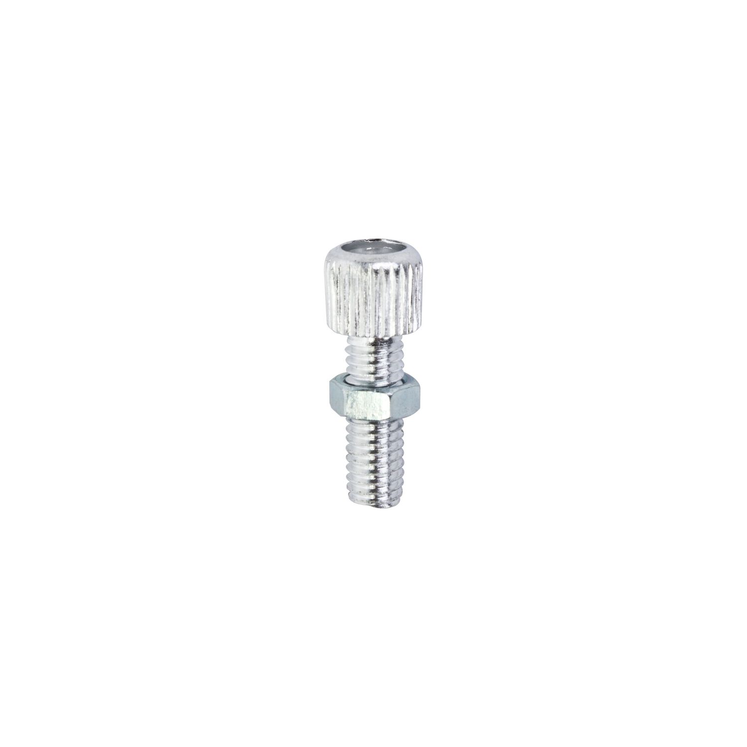 BRAKE PART ADJ BARREL 6mm w/LOCK NUT SUNLT
