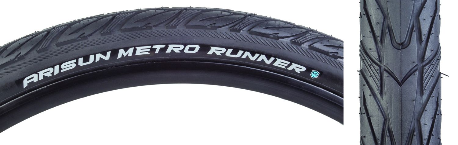 TIRE ARISUN METRO RUNNER 27.5x1.75 BK WIRE/60 KD