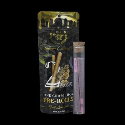 Gold Spectrum THCA 1g Preroll (2pk)