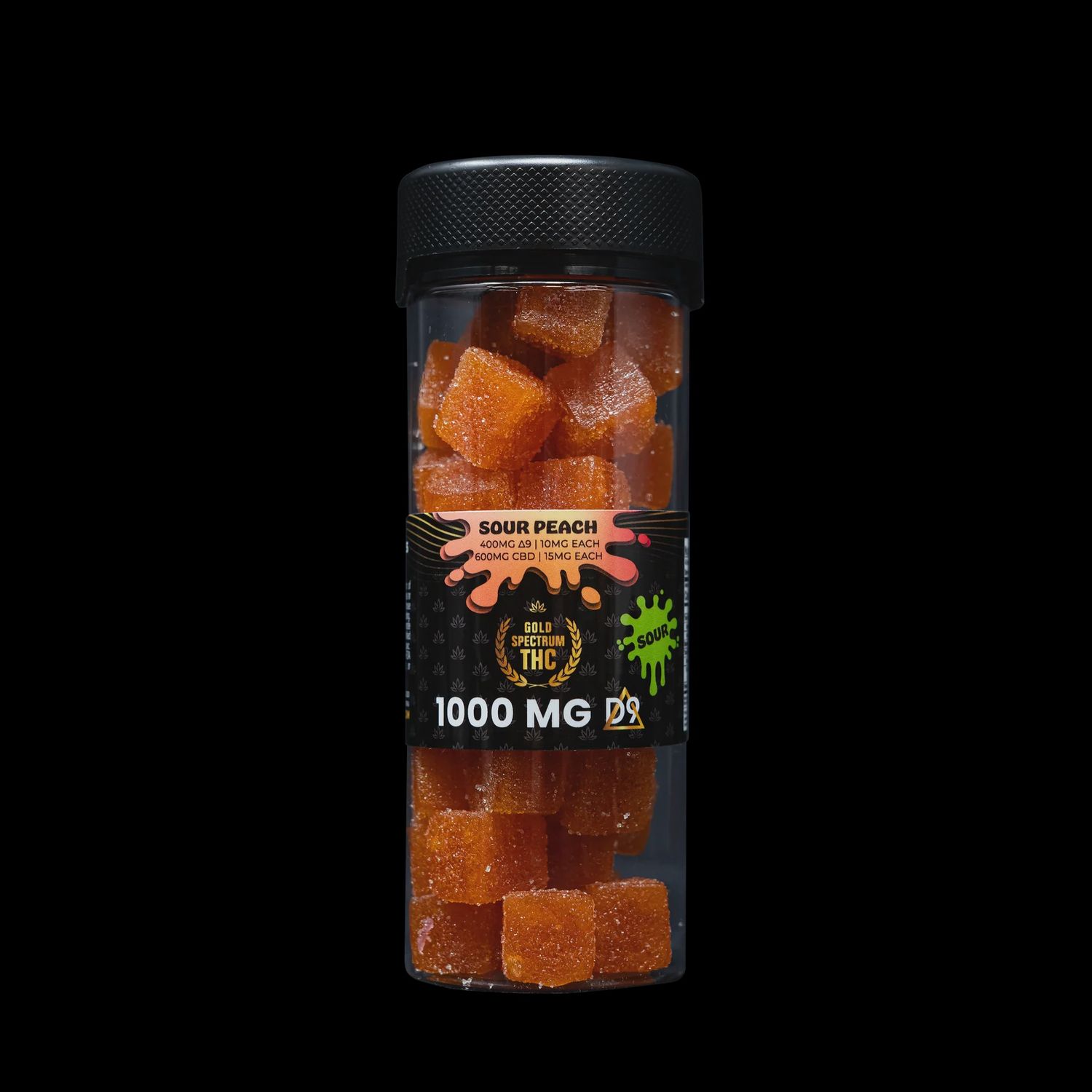 Gold Spectrum Sour Gummies 1000mg [wholesale]