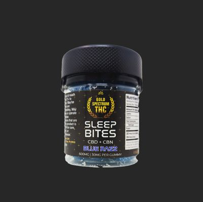 Gold Spectrum CBN+CBD 600mg Sleep Bites [wholesale]