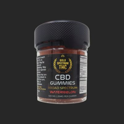 Gold Spectrum CBD 600mg Gummies [wholesale]