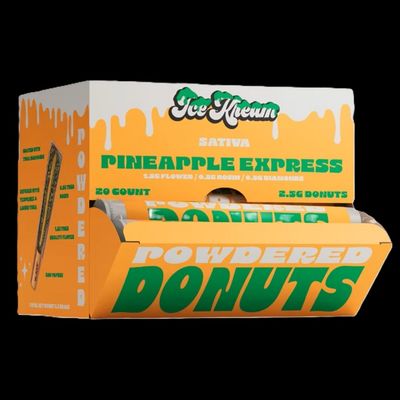 Ice Kream Powdered Donut 2.5g Preroll Box (20ct) [wholesale]