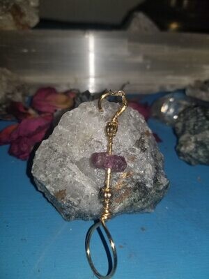 Natural Ruby Smokering