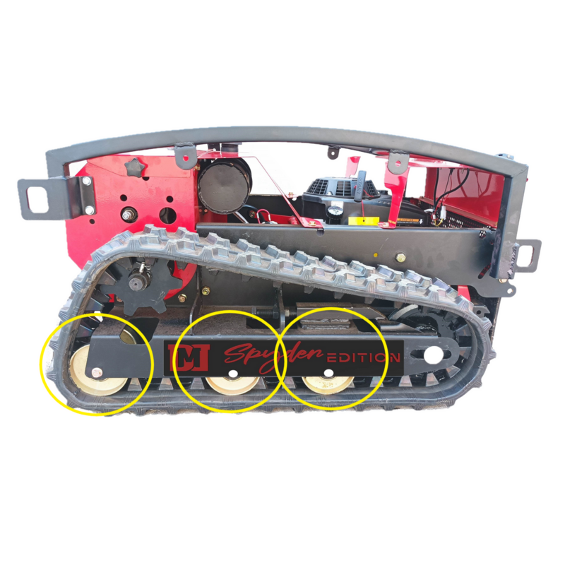 Track Axle Wheel