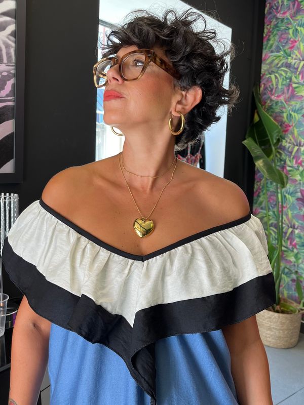 VESTIDO VOLANTE