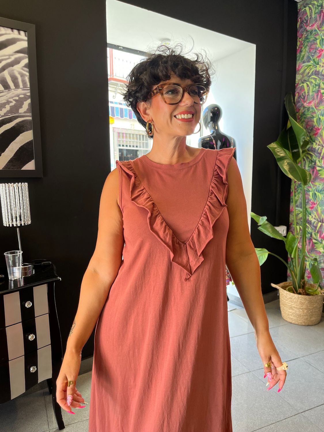 VESTIDO VOLANTITOS