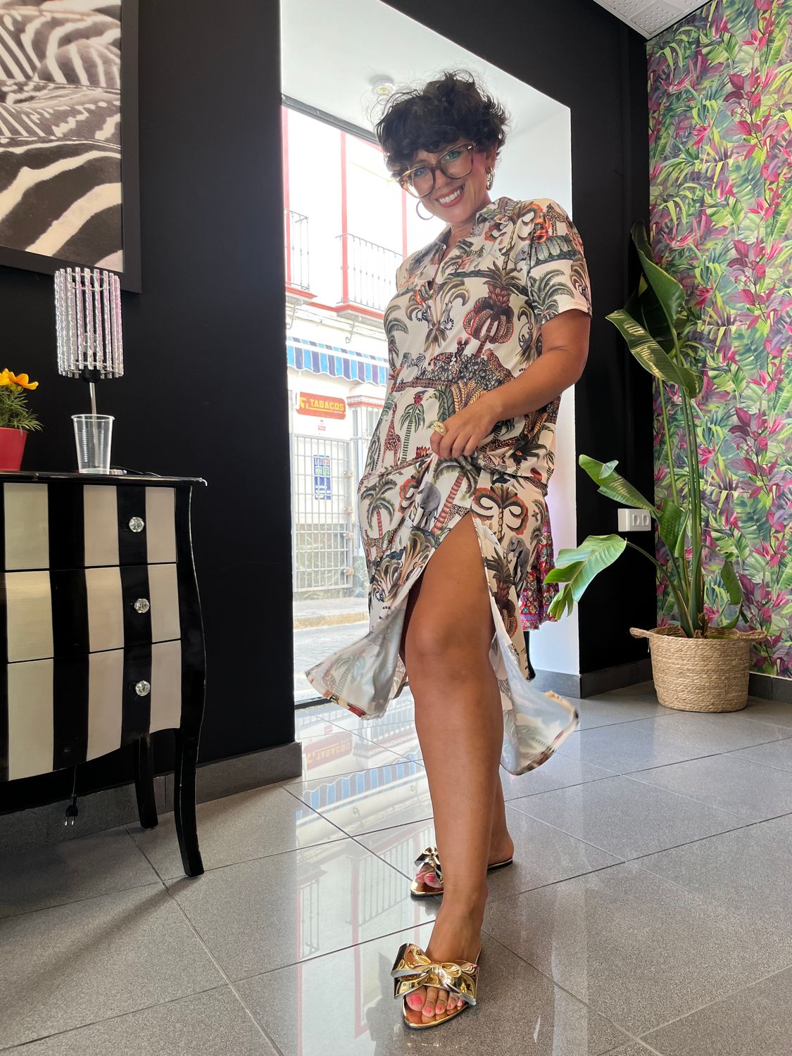 VESTIDO SAFARI