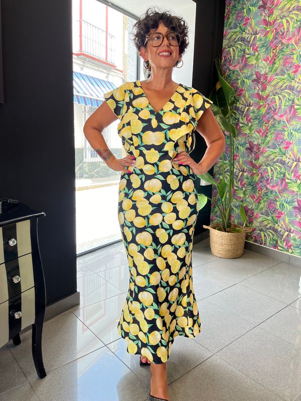VESTIDO LIMONES