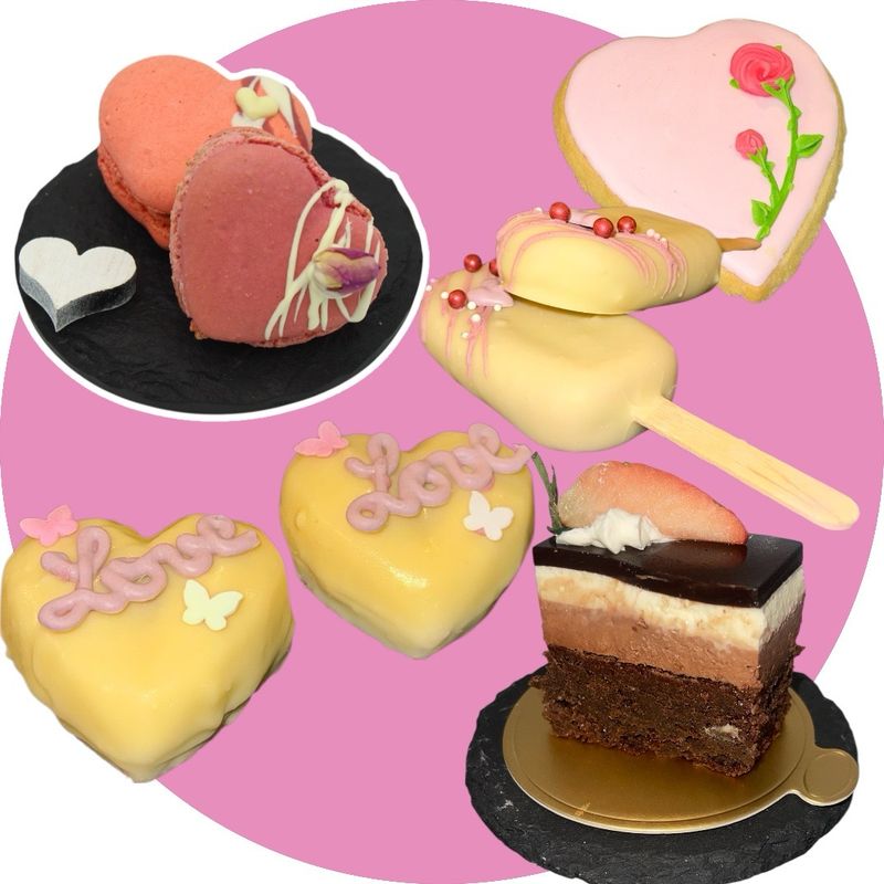 Valentinstags Patisserie-Box (nur auf Abholung)
